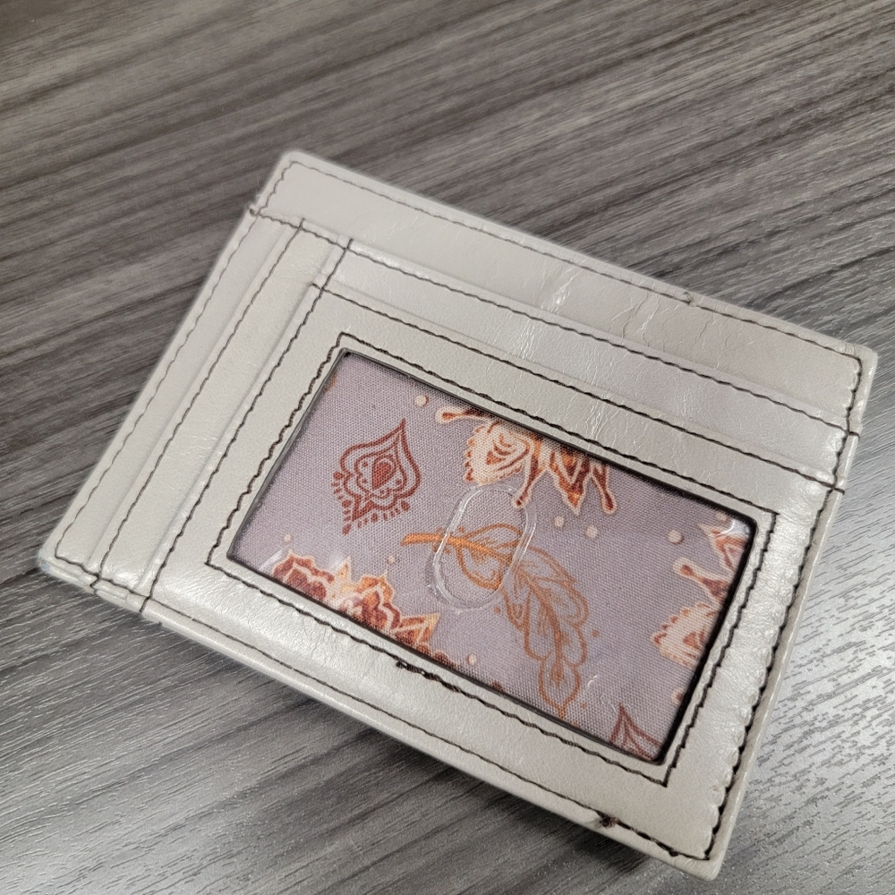 Hobo leather card holder